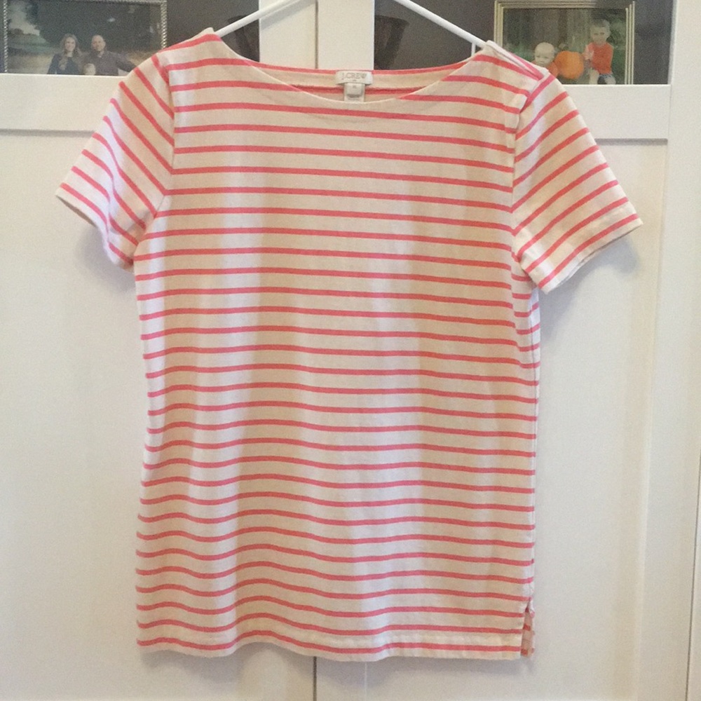 JCrew Striped Tee